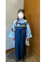 ヤマウエ(YAMAUE)&nbsp;小学生袴着付とヘアセット