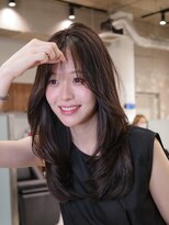 ヴィヴィッド オモテサンドウ(ViViD omotesando)&nbsp;ペタっと解消レイヤー/巻ける縮毛矯正/ダークグレージュ