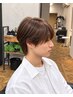 【FIRST】肌色に馴染む自然『カラー』＋似合わせ『カット』￥9500