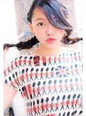 ツインテールおさげ