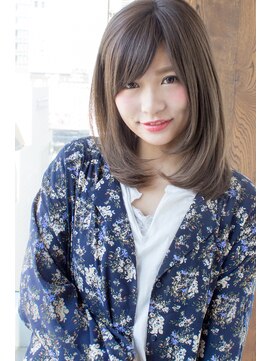 アフロート ギンザ(AFLOAT GINZA) AFLOAT明日香の耳掛けツヤさらミディ