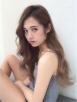 アンジェリカ JR奈良駅前店(ANGELICA) グラデーションカラーかきあげバング ロング☆☆☆