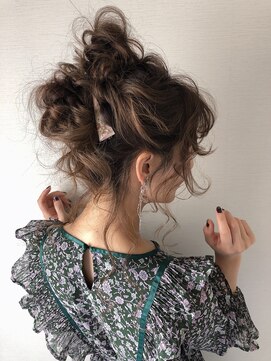 クラウン ヘアー(CLOWN hair) ダブル団子