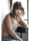 Chlom ☆あざと可愛いシフォンカーリーベージュ TEL0364574337