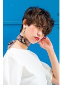 NO1ショートヘア★冬のヘアスタイルにおすすめ♪★前髪パーマ