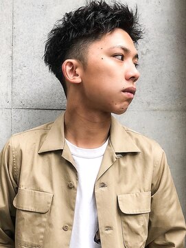 カナン(CANAAN) ★メンズヘア★テクノワイルドツーブロックショート★