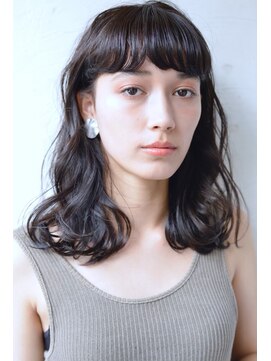 ロロ(ro-ro) 【恵比寿ro-ro】セミウェットウェーブ×オリーブカラー