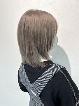 コワファーストナガサキシャンプーボーイ(COIFF1RST NAGASAKI SHAMPOO BOY) ミルクティーベージュ