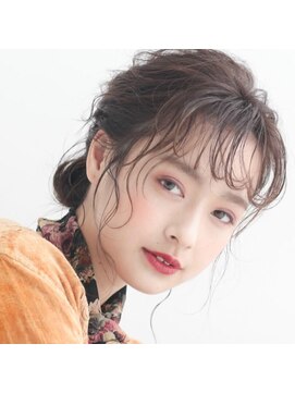 アッシュ 池袋店(Ash) ルーズミディアムお団子アレンジ　　＃池袋駅