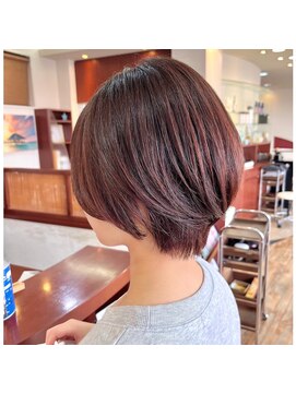 ロコヘアーバイクルル(Loco hair by couleur) ♯ショートボブ♯オススメ♯人気♯大人可愛い♯高知美容室♯ボブ