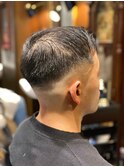 王道フェード 新橋 理容室 床屋 ヒロ銀座 日比谷