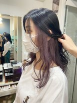 シエル ヘアーメイクアップ(CieL hair make up) インナーカラー×ラベンダー