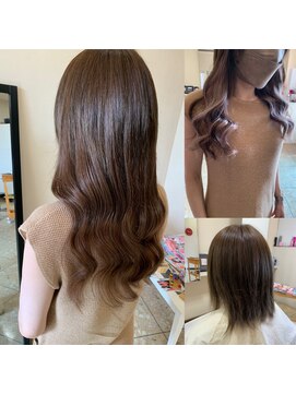 ヘアーサロン アクシア axia デザインシールエクステ