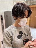 マニッシュカーリーショート