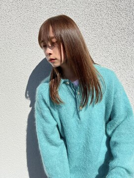 ラヴェストバイフレイスウェル(LOVEST by frace well) 【LOVEST服部】ちょいモード/ ダークアッシュ/艶髪ロング