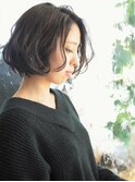 ■M.SLASHセンター南4-12★■ナチュラルカラー小顔エアリーボブ