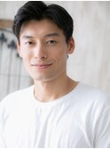 七三分けかきあげバングで好感度抜群スマートマッシュS南越谷