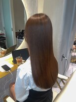 "髪質改善で叶える"  柔らかストレート『銀座/個室』