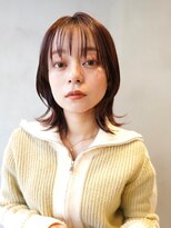 大人かわいい/外ハネボブ/ミディアムボブ