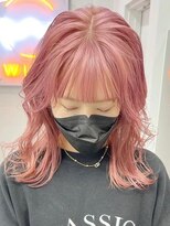 ウィコ 新宿(WICO) ピンクレイヤー[新宿駅/イメチェン/チェリーブラウン]