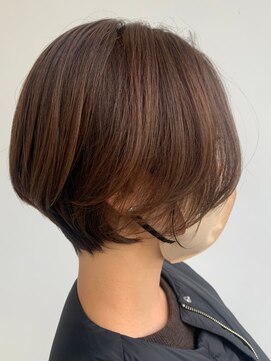 キャパサウス 春日 大野城店(CAPA south) 前下がりボブ　丸みショートボブ　顔周りレイヤー