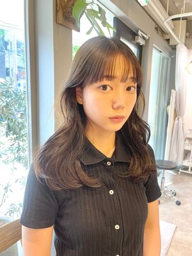 ゼストカロン(ZEST Kalon) 【椋井アノ】プツっと透けバング＋柔らか顔周りCUT