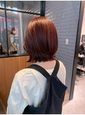 大人ガーリーモードヘアチョコレートプリカール