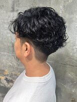 アルフレッド 瑞穂店(alfRed)&nbsp;刈り上げ×無造作スパイラルパーマ