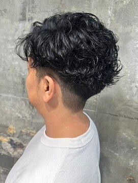 アルフレッド 瑞穂店(alfRed) 刈り上げ×無造作スパイラルパーマ