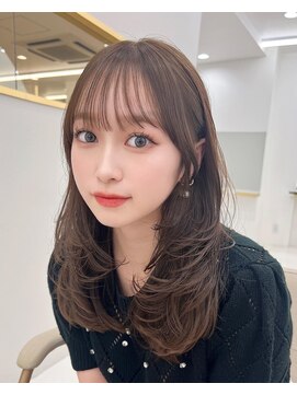 マウル 栄(MAEUL) レイヤーカット韓国ヘア