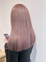 シアー(sheer)&nbsp;《sheer/内城》#切りっぱなし #ペールピンク