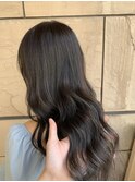 暗髪deオシャレダークグレージュ