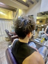 アックスピュア(axe pure)&nbsp;メンズ　癖毛スッキリグラーデーションスタイル