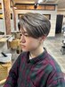 【メンズ新規】カット＋ダブルカラー（ケアトリートメント付）￥20350→￥17930