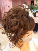 ヘアーサロン ラプンツェル(hair salon Rapunzel)&nbsp;さんさ＊アップヘア