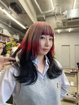 ヴァーディ オモテサンドウ(Vardy omotesando) デザインカラー・レッドカラー・ルーツカラー