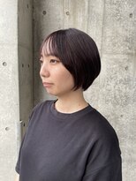 カシュカシュ(cache cache)&nbsp;ショートボブスタイル　縮毛矯正　用賀　二子玉川