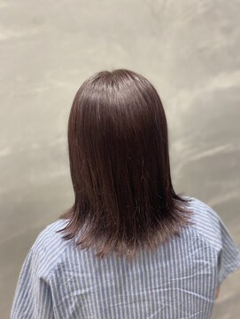 ナンバー 大分中央町店(N°) 【GOTO】@goto_number 【外ハネ×ラベンダーグレージュ】