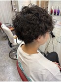 ふわふわプードルパーマ