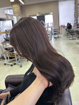 ゼスト ジグ(ZEST ZIGU) メルティカラーフェミニンロング似合わせカット髪質改善縮毛矯正