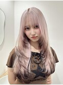 ホワイトピンク×すそぶらうん