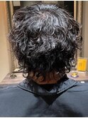 20代 メンズパーマ 波巻きパーマ スパイラルパーマ 南青山 men's