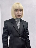 スノットバイガルテ(SNOT by GARTE)&nbsp;切りっぱなしボブ/ブリーチ/ハイトーン