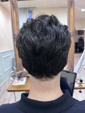 ラボヌールヘアーノーブル 新越谷店(La Bonheur hair noble) メンズカット/クセ毛風パーマ【美髪】【イメチェン】