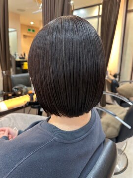 美容室ヒラトヤ 仙北店 黒髪暗髪10代20代イメチェン学生人気スタイルナチュラルショート