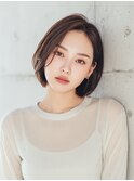韓国/髪質改善/レイヤーカット/ボブ/小顔/透明感カラー