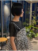 DaVin中目黒　インナーカラー　ショートボブ　ミニボブ風