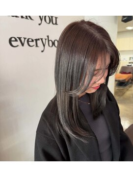 スウィート スウィート Sweet 暗髪カラー