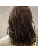 【＋ONE 自由が丘】お客様スナップ〈グレージュ×パープル〉