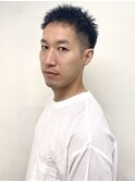 ベリーショート/30代/40代/スパイキー/直毛